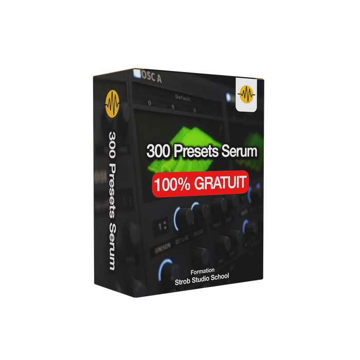 300 presets Serum, offerts avec la formation